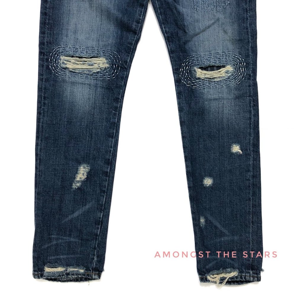 Miss Me Vintage Eagle Embroidered Boyfriend Jeans - Picture 8 of 12